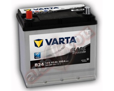 Varta Black Dynamic (B24) 545079030 (6 CT-45) 45Ah-300Aen L+ - фото 1